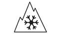 Symbol přilnavosti na sněhu