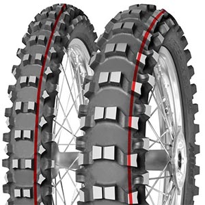 Mitas Terra Force-MX Soft/Medium 110/90/19 TT,R,červ.+žlu.pruh 62M